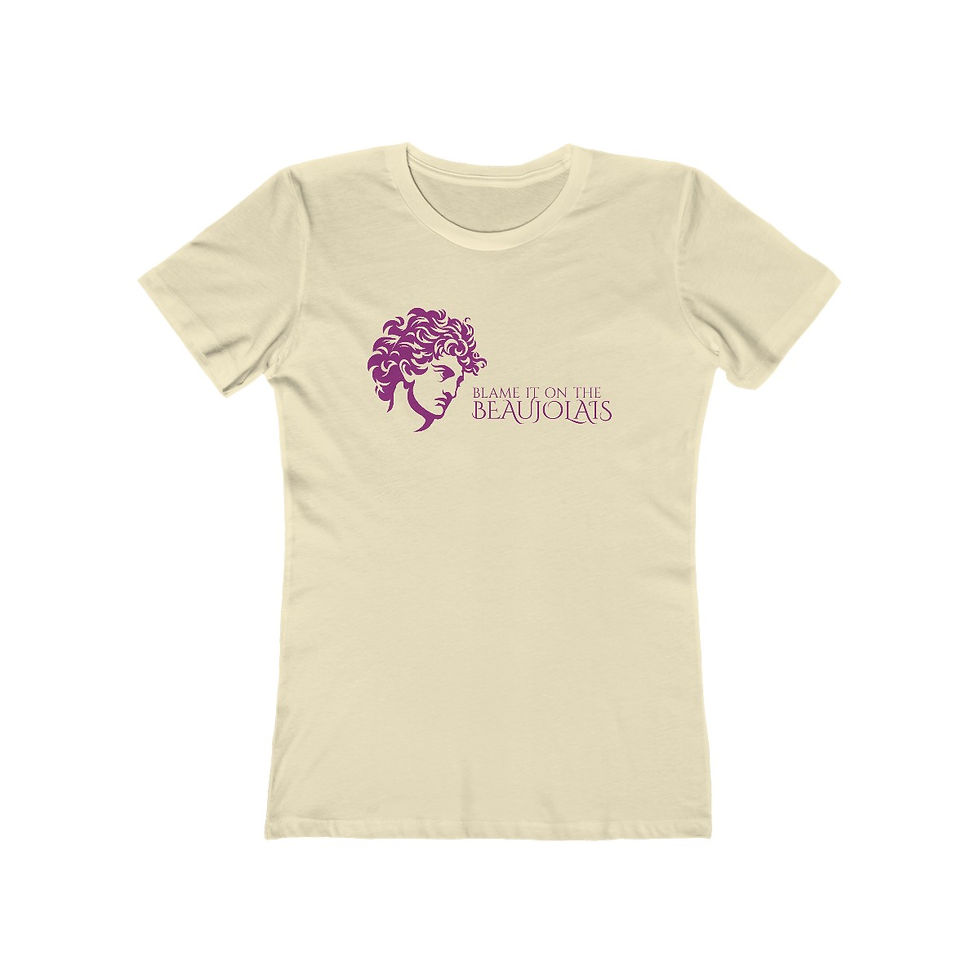 Thumbnail: Women's Grapes & Wine Series Tee: Beaujolais