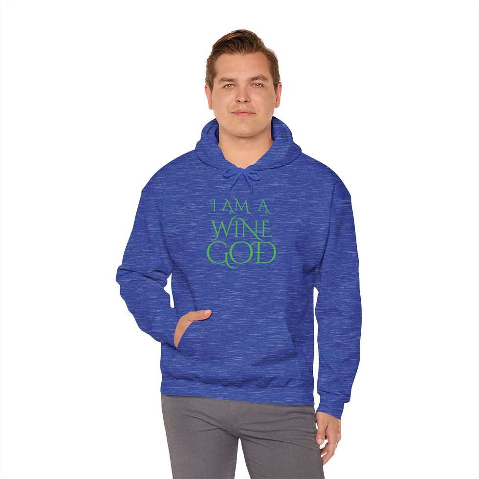 Thumbnail: Men's Wine God Hoodie - Green