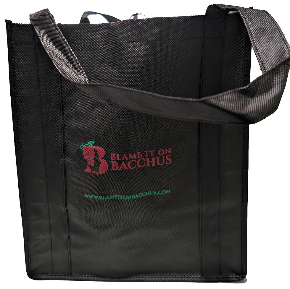 Blame It On Bacchus™ Grocery & Wine Tote