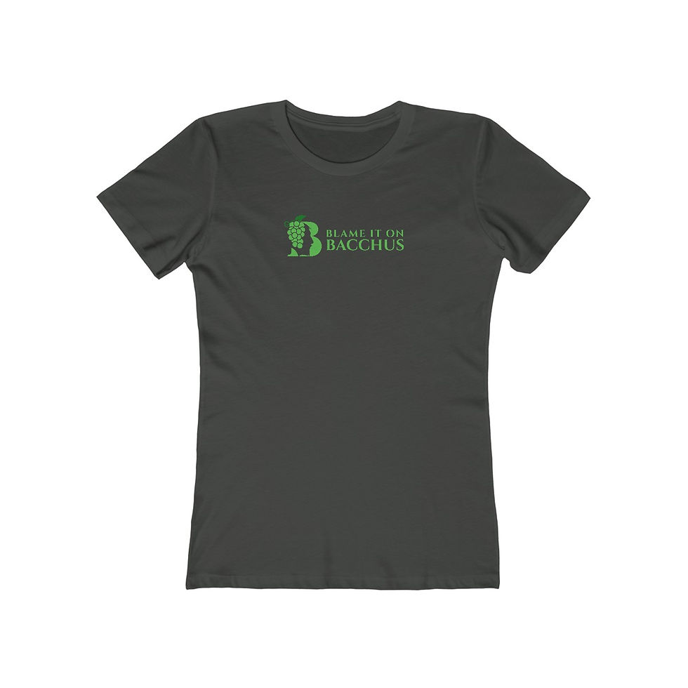 Thumbnail: Women's Blame It On Bacchus™ Logo Tee - Green