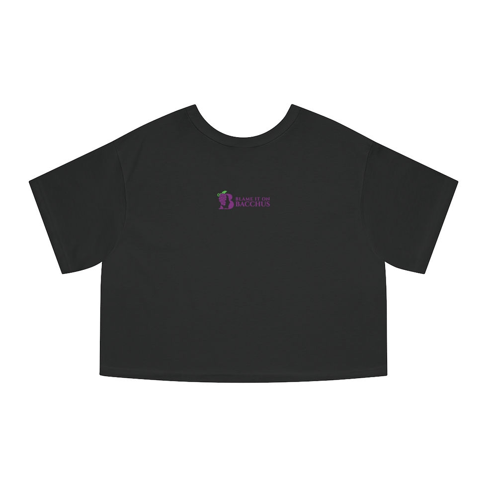 Thumbnail: Women's Quote Series Cropped Tee: Wasted