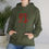 Thumbnail: Unisex Blame It On Bacchus™ Superhero Logo Hoodie - Brick