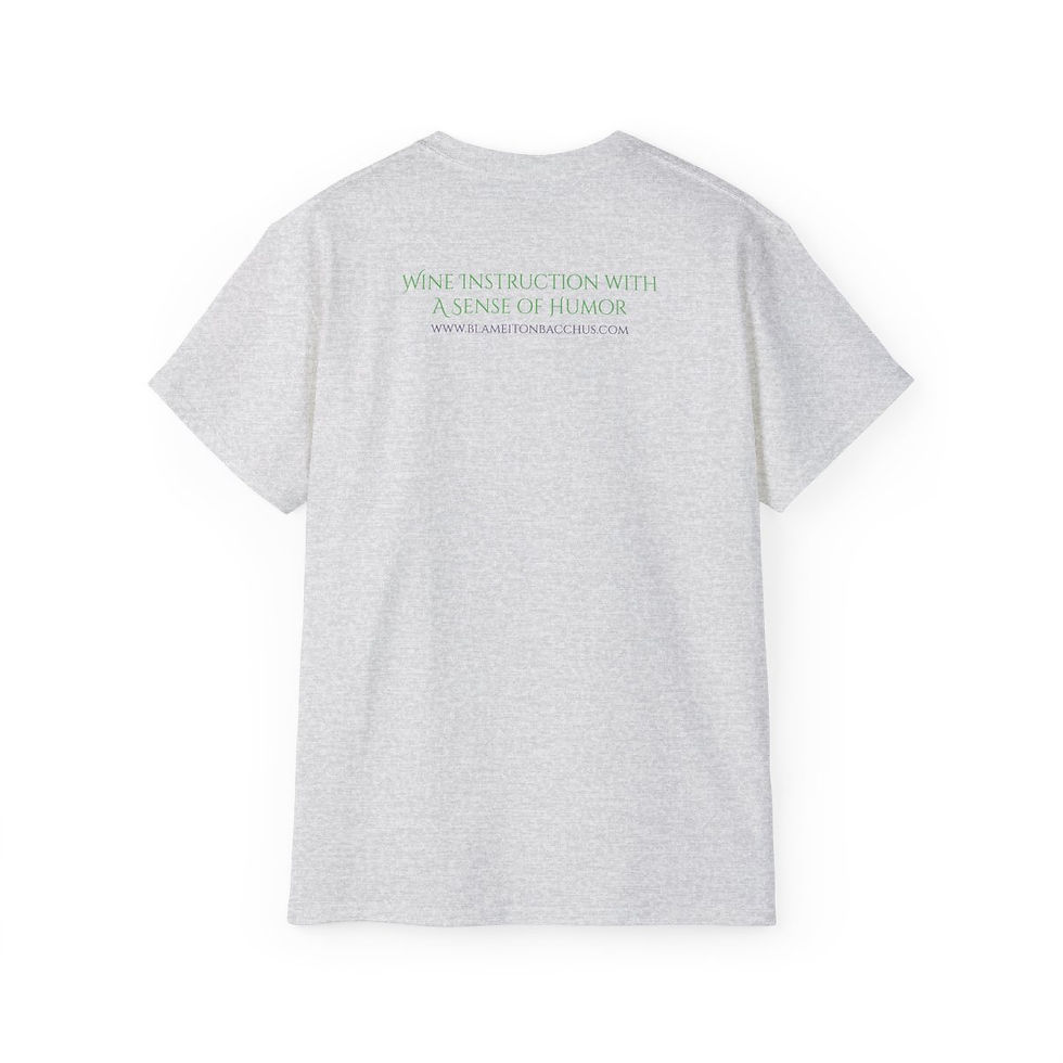 Thumbnail: Unisex Blame It On Bacchus™ Logo Tee - Light Purple