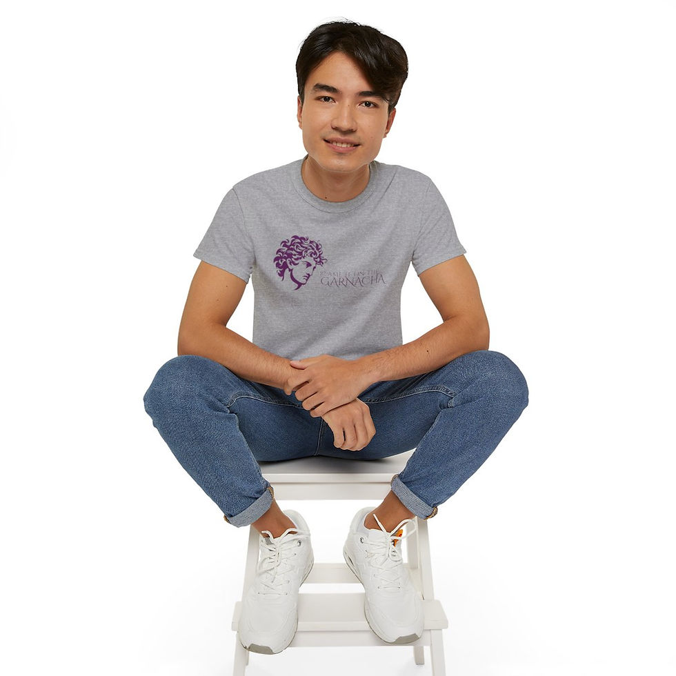 Thumbnail: Unisex Grapes & Wine Series Tee: Garnacha