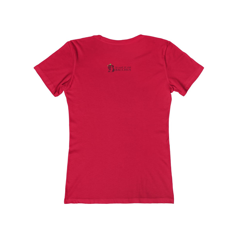 Thumbnail: Women's Grapes & Wine Series Tee: Merlot