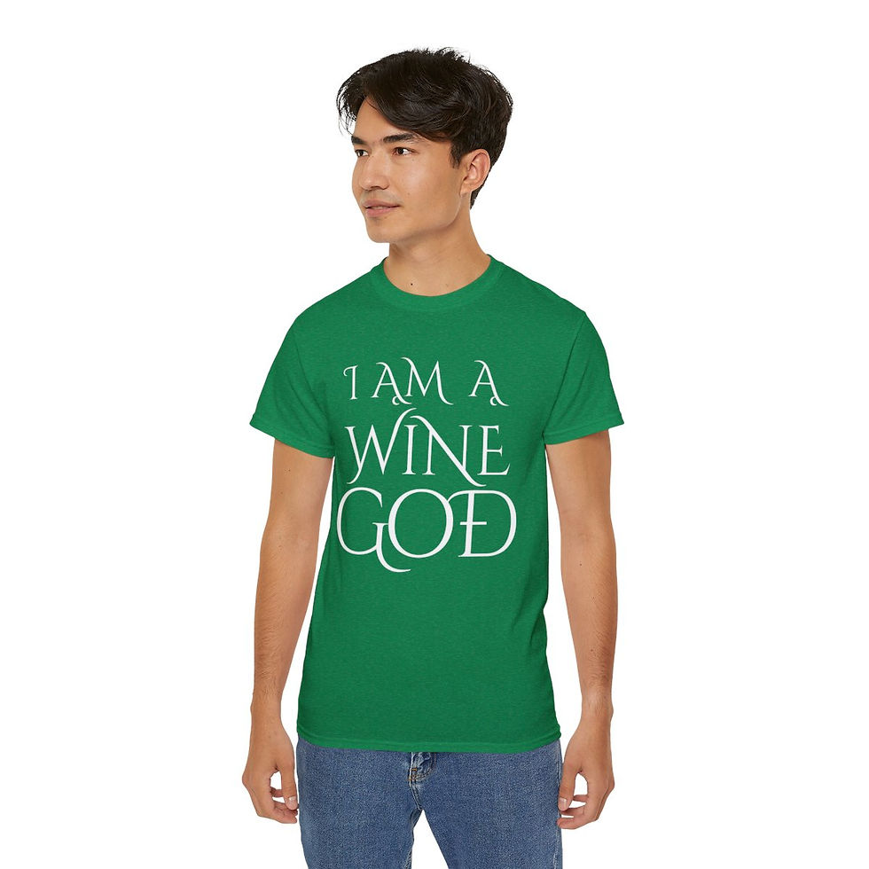 Thumbnail: Men's Wine God Tee - White