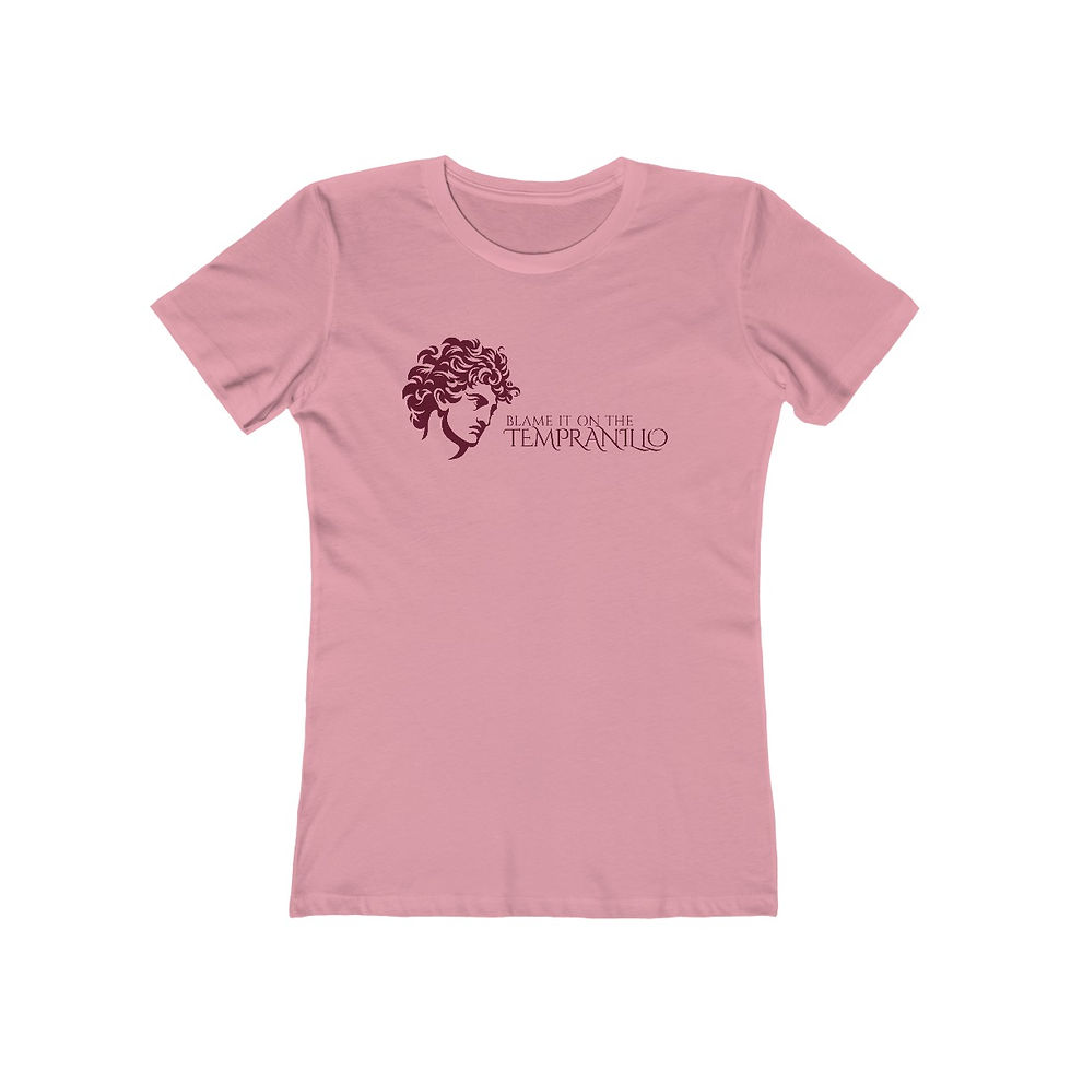 Thumbnail: Women's Grapes & Wine Series Tee: Tempranillo
