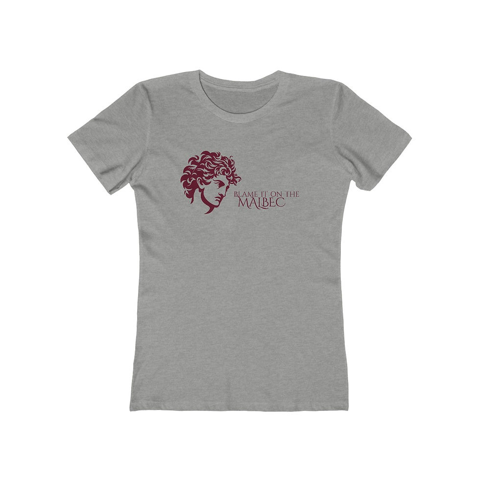 Thumbnail: Women's Grapes & Wine Series Tee: Malbec