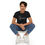 Thumbnail: Unisex Blame It On Bacchus™ Statue Logo Tee - White