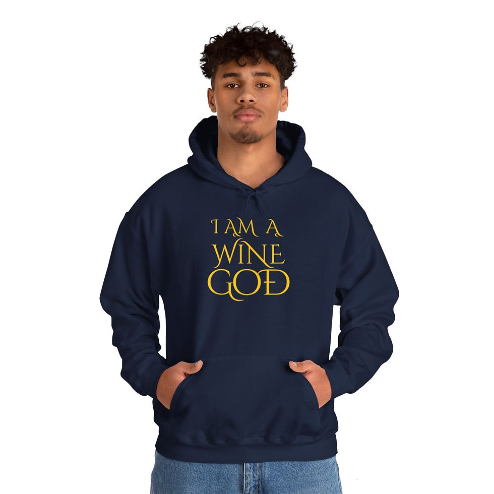 Thumbnail: Men's Wine God Hoodie - Gold