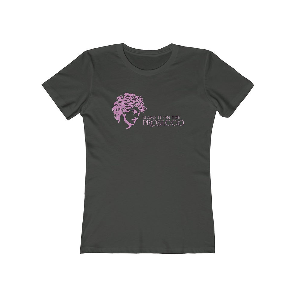 Thumbnail: Women's Grapes & Wine Series Tee: Prosecco