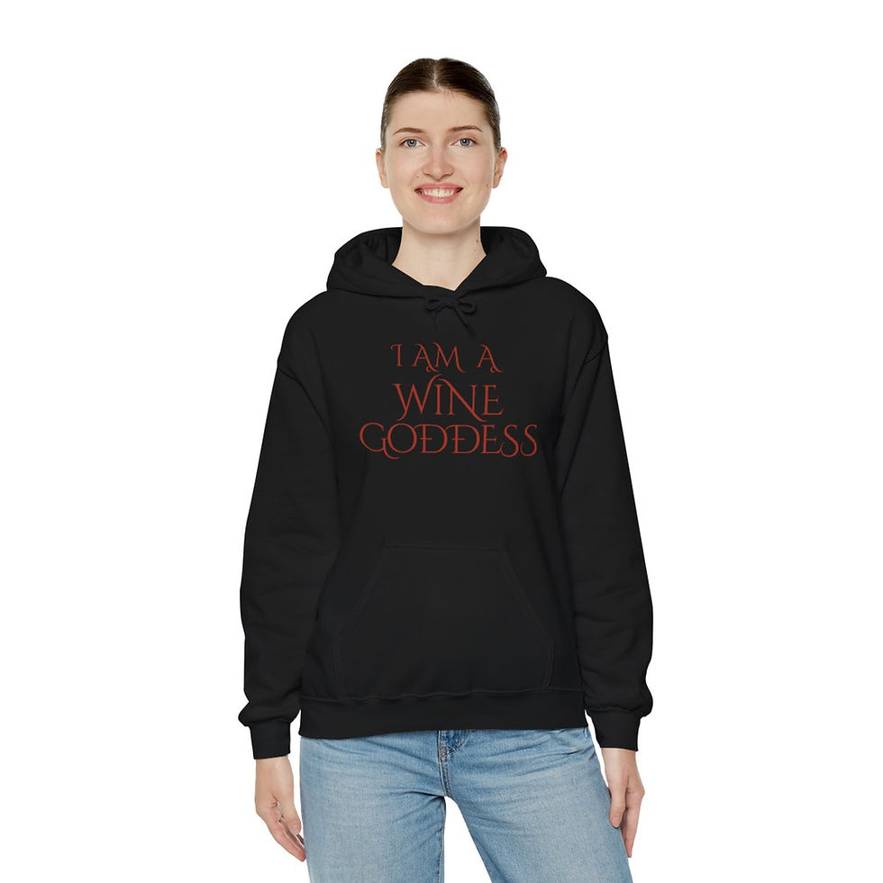 Thumbnail: Women's Wine Goddess Hoodie - Brick