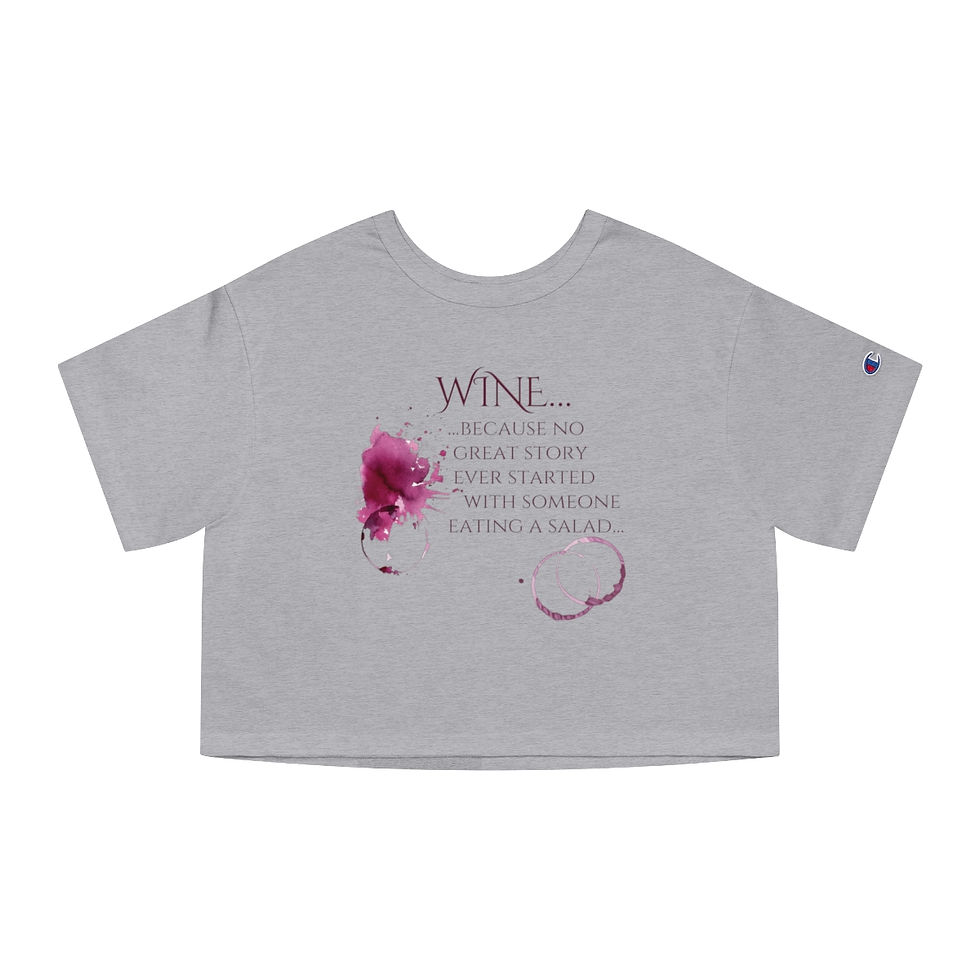 Thumbnail: Women's Quote Series Cropped Tee: Salad
