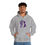 Thumbnail: Unisex Blame It On Bacchus™ Superhero Logo Hoodie - Purple