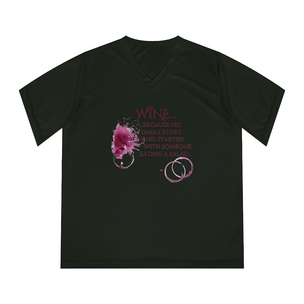 Thumbnail: Women's Quote Series V-Neck Tee: Salad