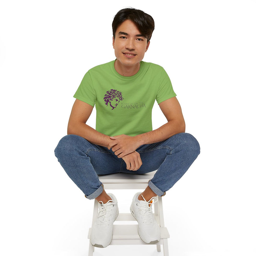 Thumbnail: Unisex Grapes & Wine Series Tee: Garnacha