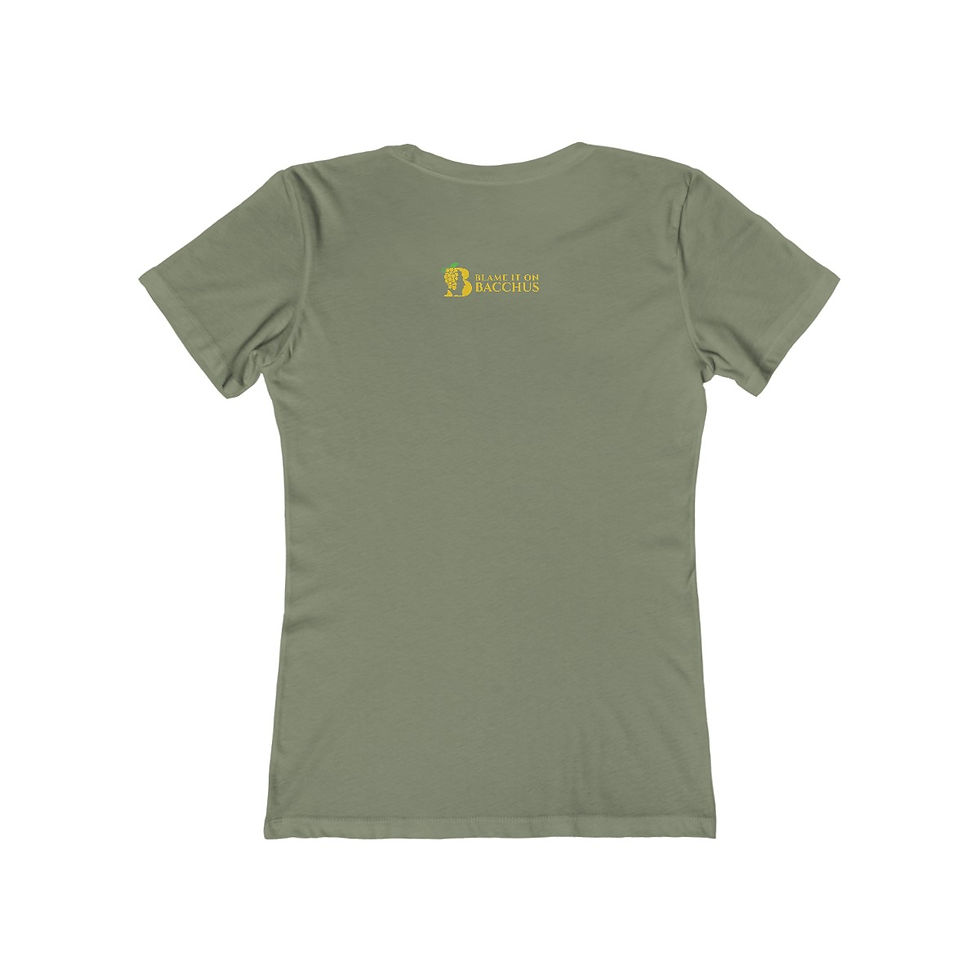 Thumbnail: Women's Grapes & Wine Series Tee: Chardonnay