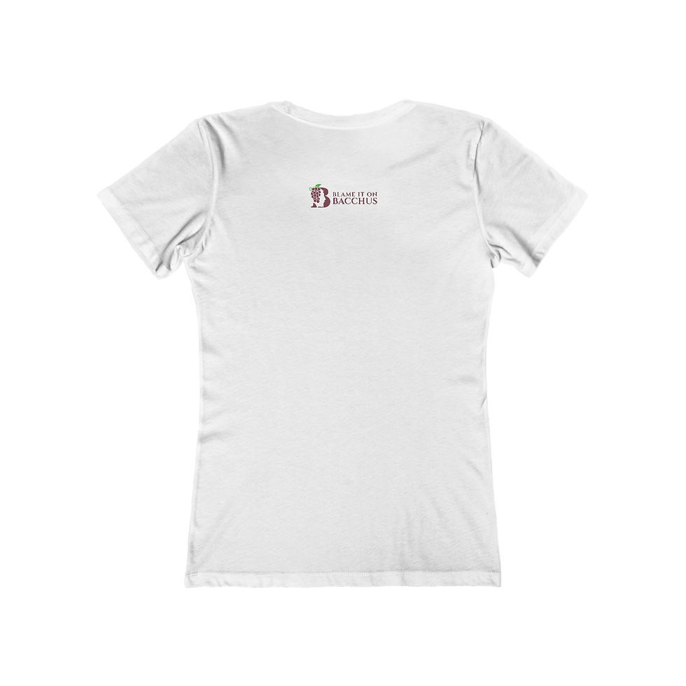 Thumbnail: Women's Grapes & Wine Series Tee: Burgundy