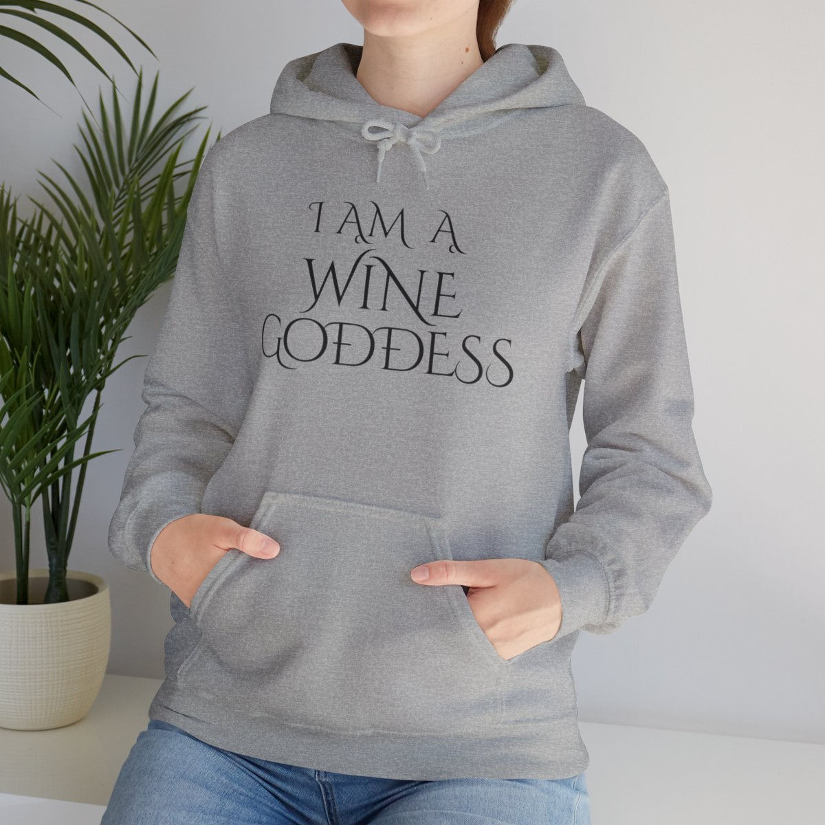 Women's Wine Goddess Hoodie - Black