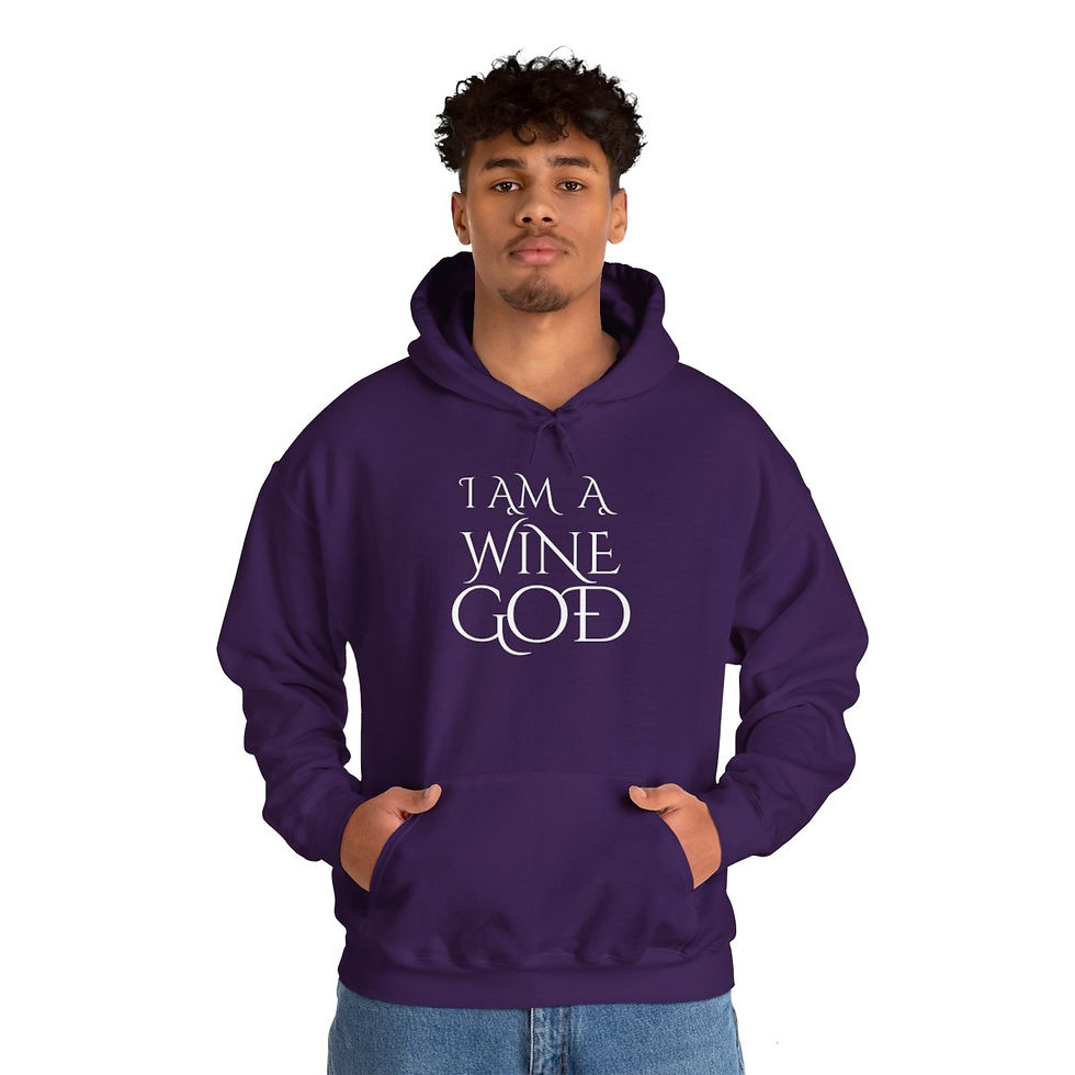 Thumbnail: Men's Wine God Hoodie - White