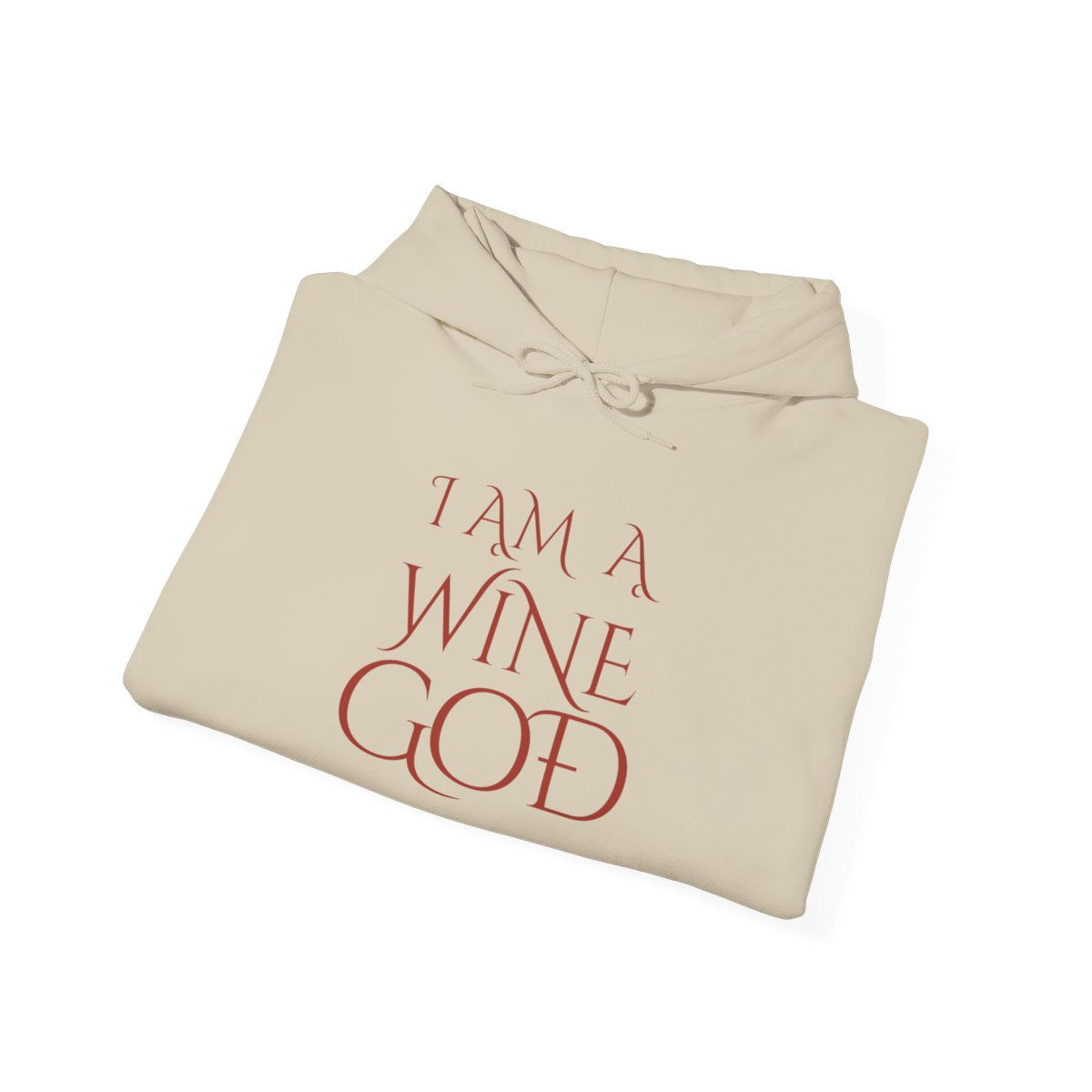 Men's Wine God Hoodie - Brick