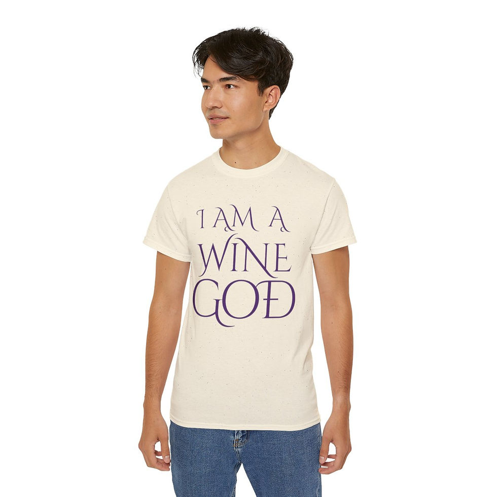 Thumbnail: Men's Wine God Tee - Purple