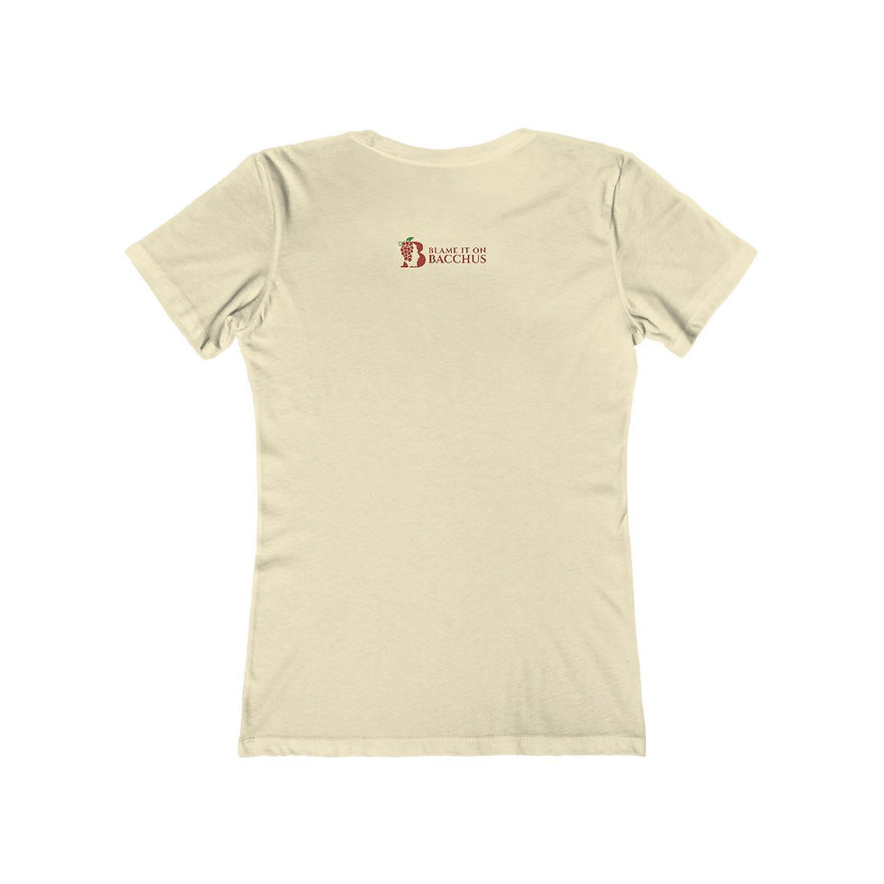 Thumbnail: Women's Wine Goddess Tee - Brick