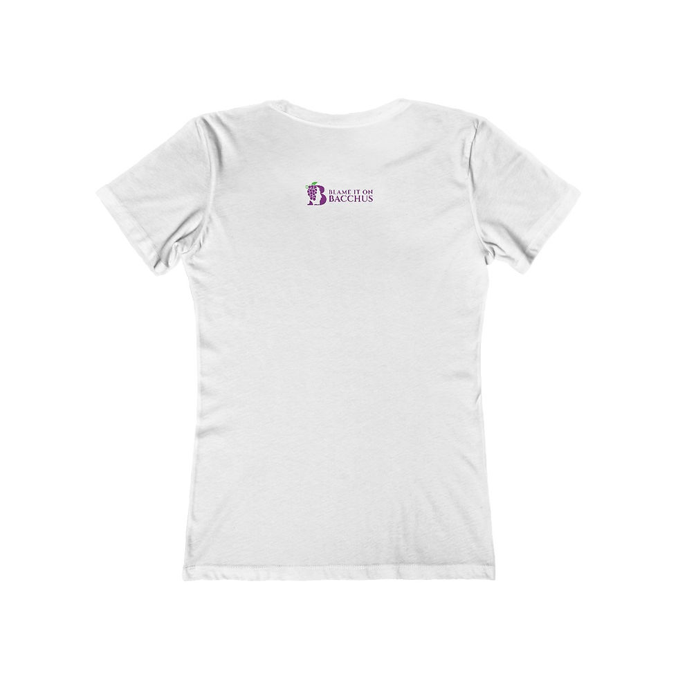 Thumbnail: Women's Wine Goddess Tee - Light Purple