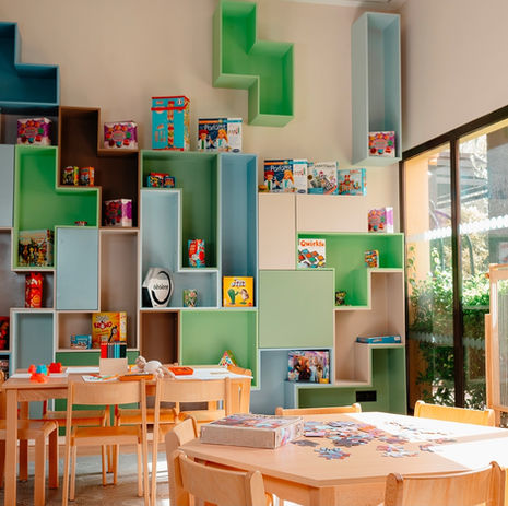 Kids club d’hôtel de luxe au Maroc – conception et aménagement sur mesure par Creamom.