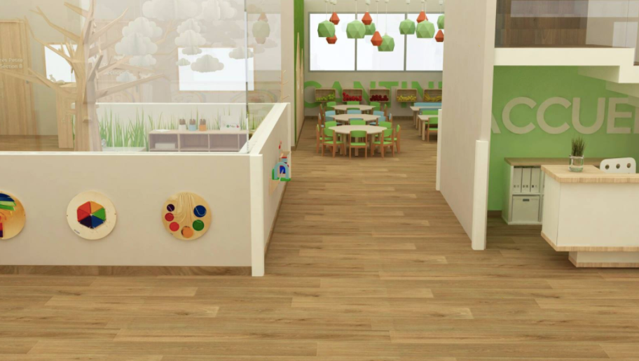 Vues 3D avant montage. Conception de la déco Made By Creamom