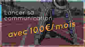 lancer communication 100€ par mois maracom