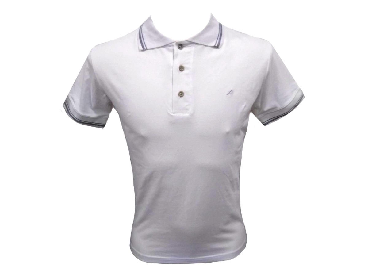 Playera tipo polo Blanca