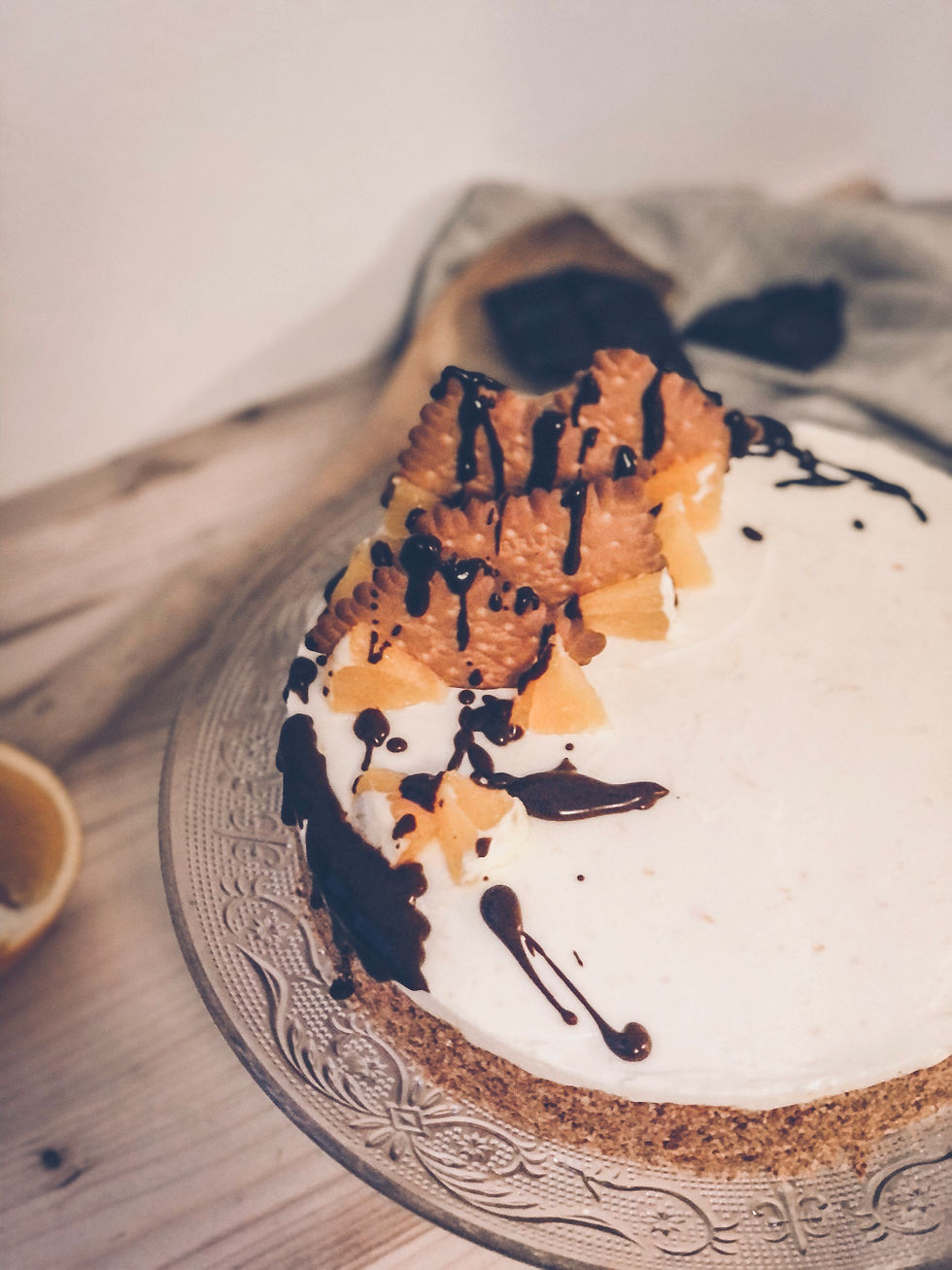 CheeseCake à l'Orange
