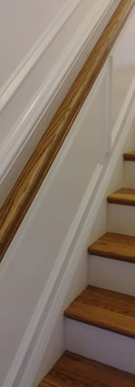 Tread and riser install
