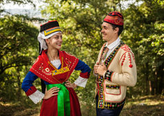 Couple de Bethmalais en shooting photo de Laura Puech.