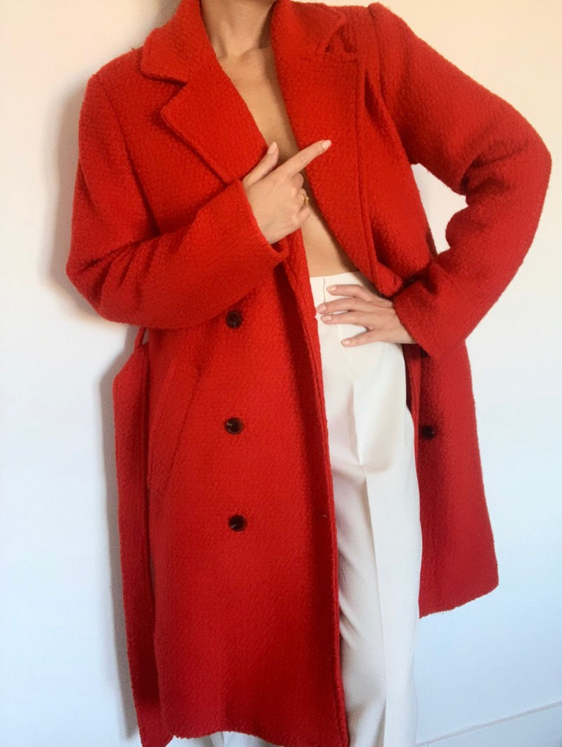 Thumbnail: Red long coat
