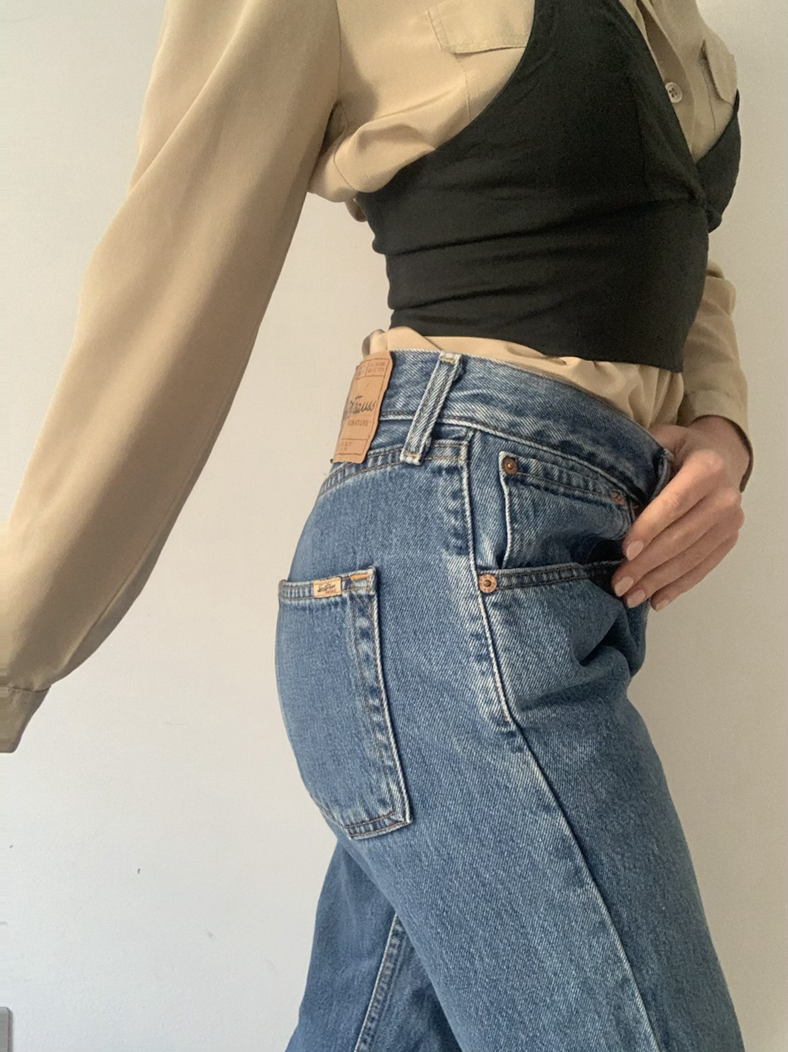 Jean Levi’s signature W30 L34