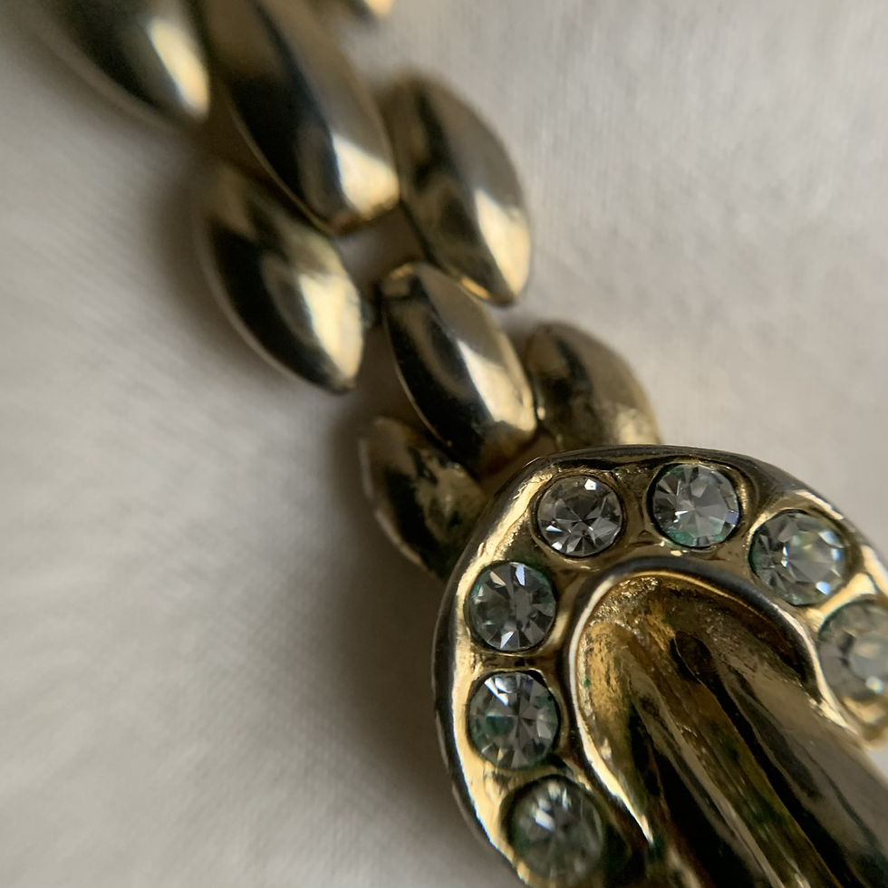 Miniature : Gold & pearl necklace