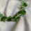 Miniature : Green glass flower necklace 🌿