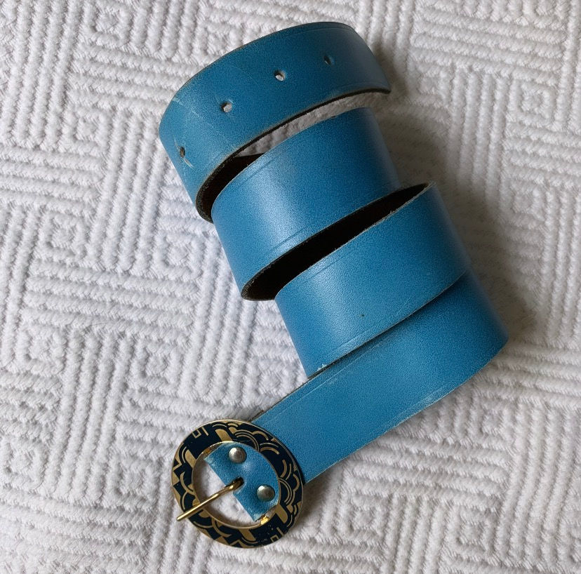 Miniature : Ceinture cuir Blue