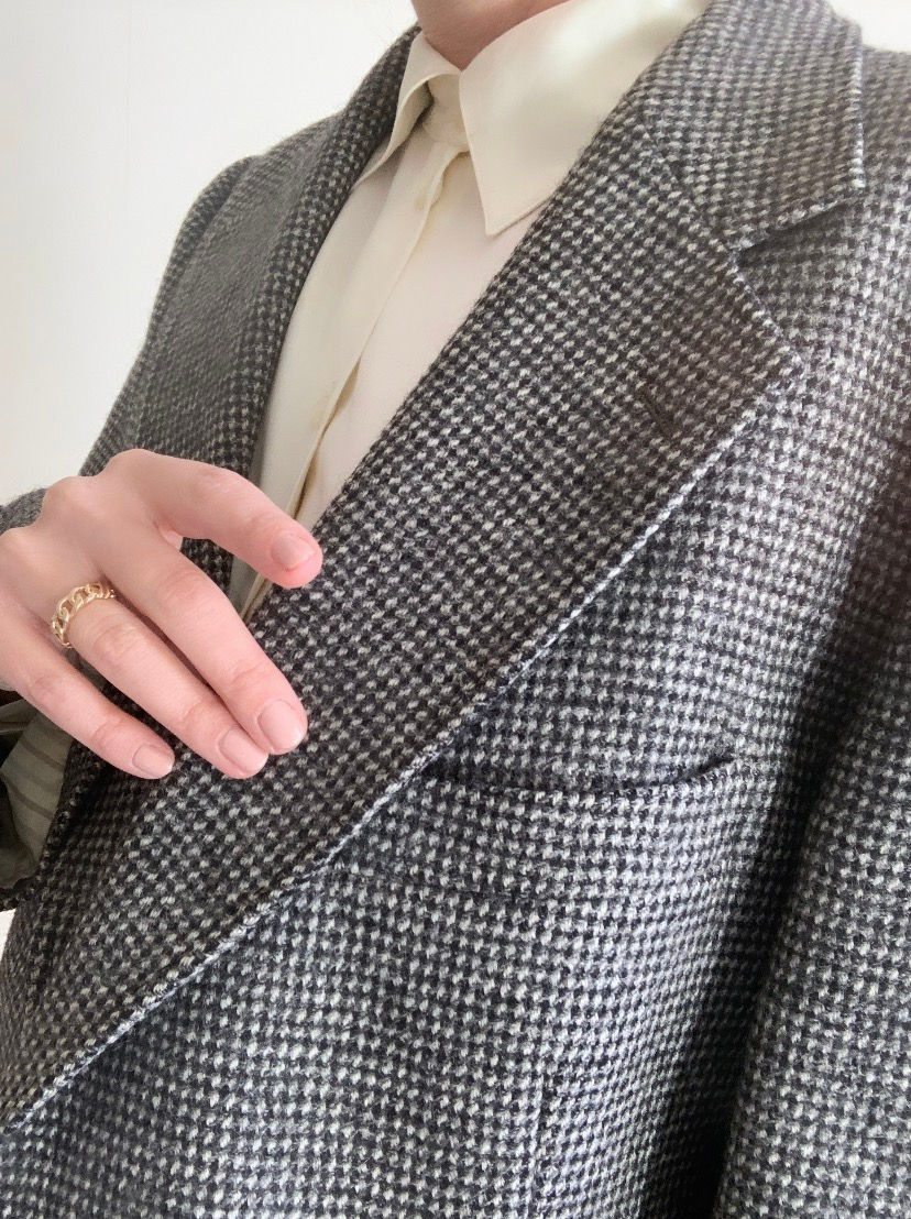 Miniature : Blazer laine oversize