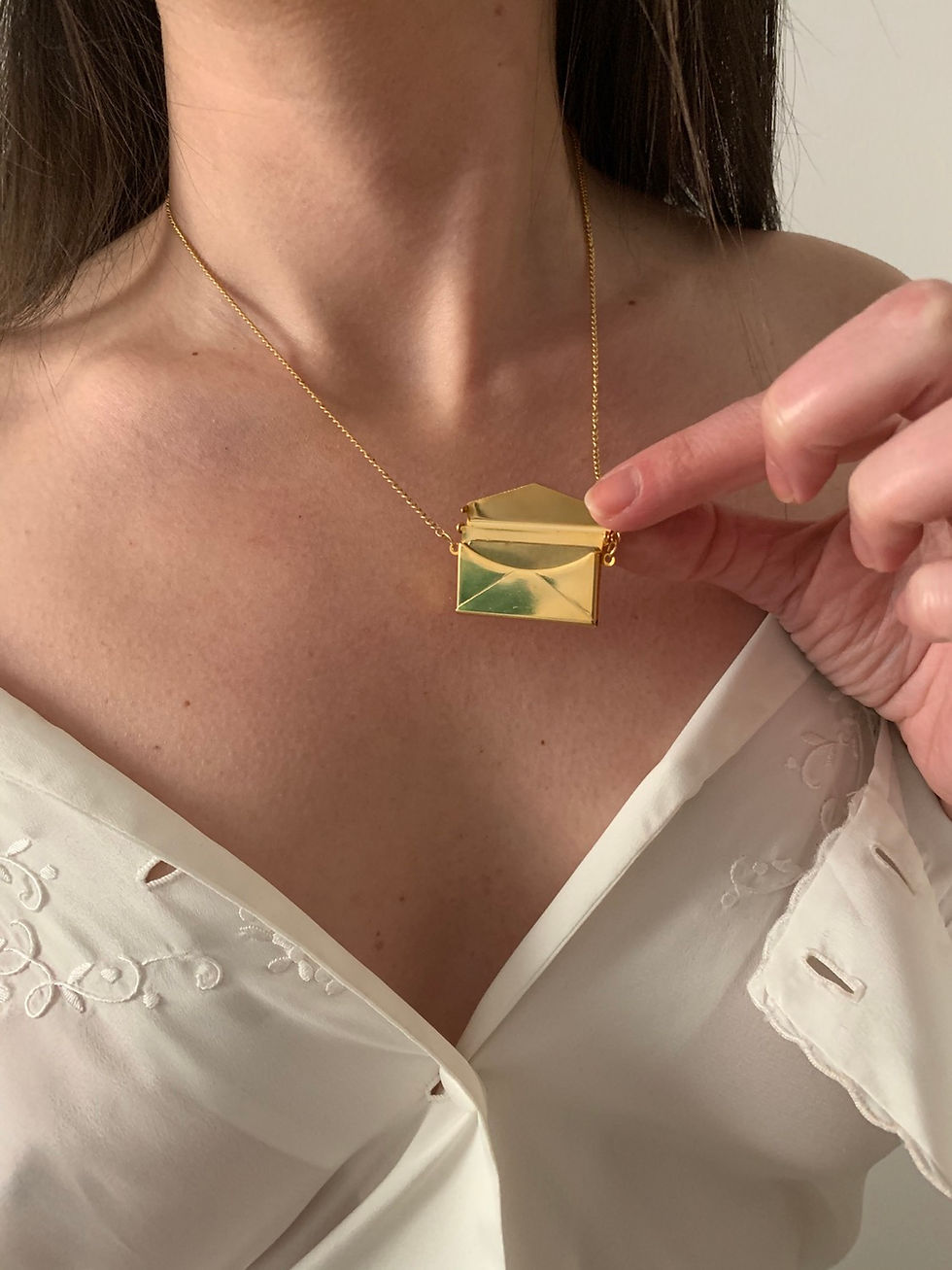 Miniature : Collier message 