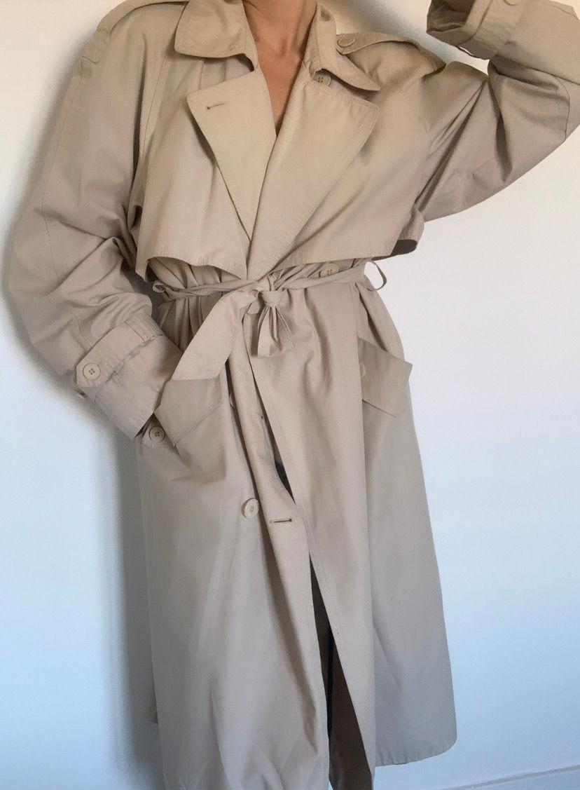Miniature : Vintage oversize trench-coat 
