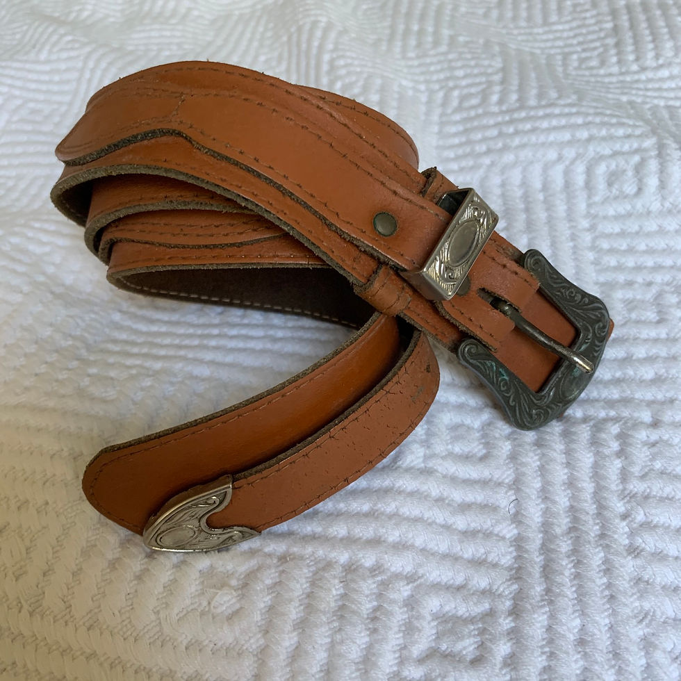Miniature : Ceinture Western vintage 