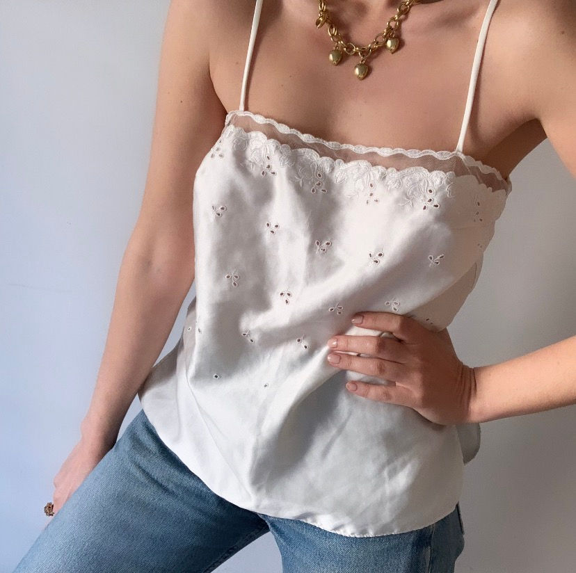 Miniature : Top nuisette crème 