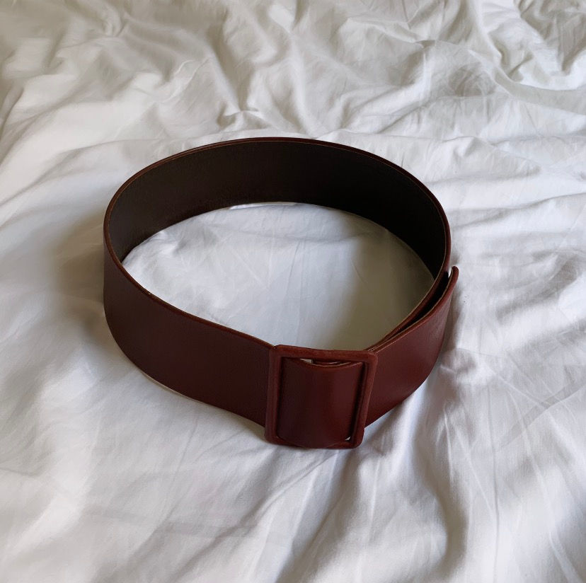 Miniature : Ceinture en cuir d’agneau
