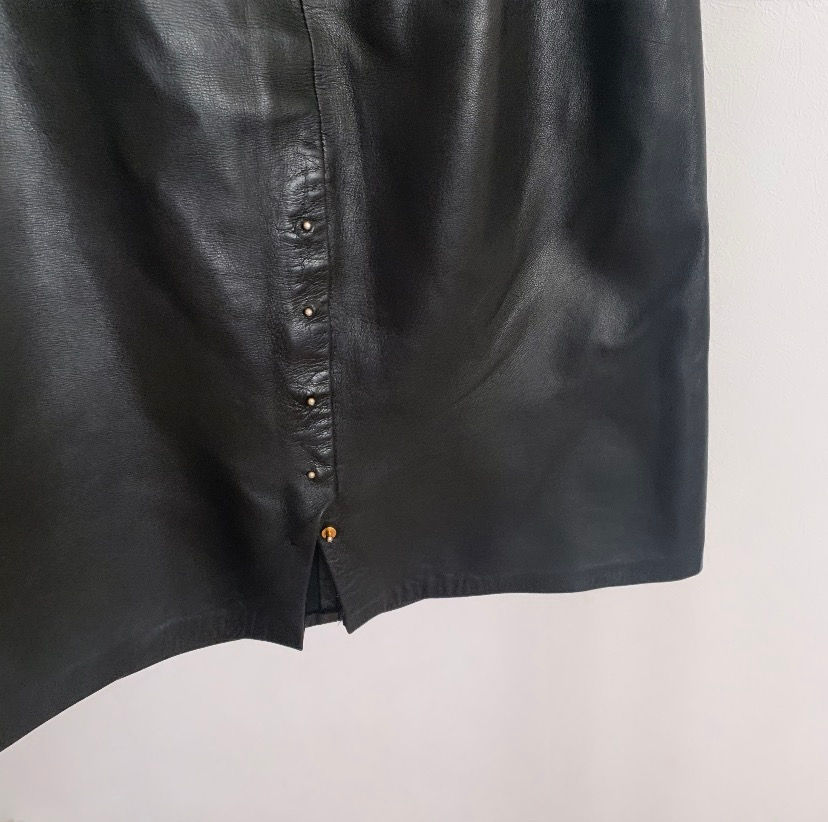 Miniature : Jupe en cuir
