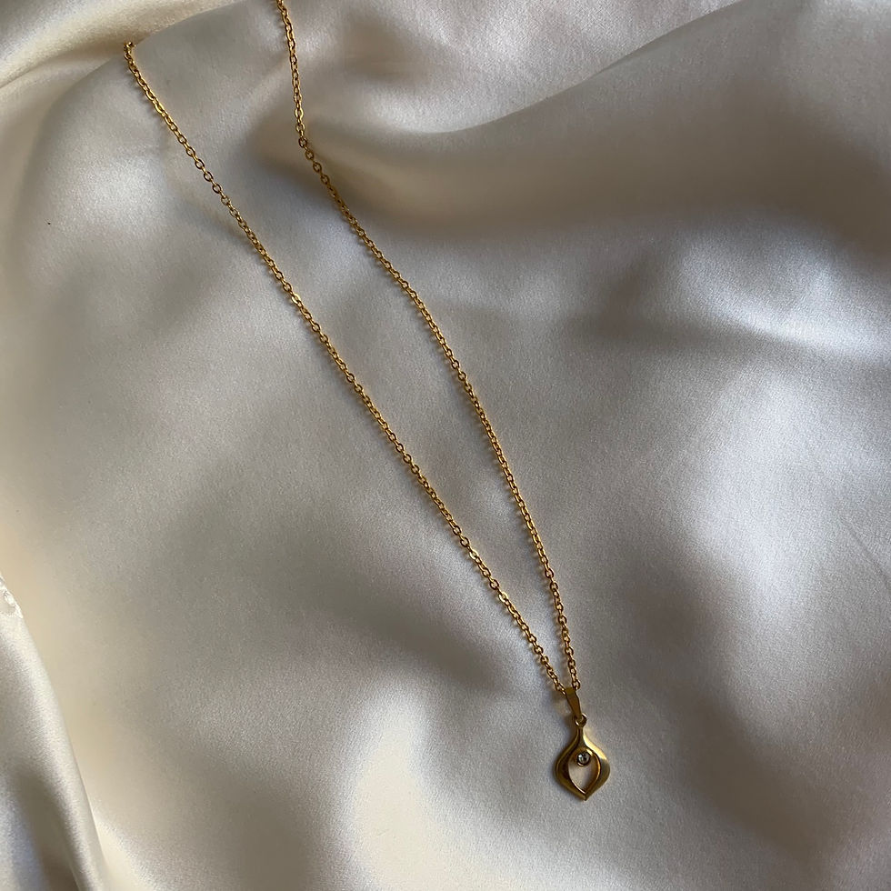 Miniature : Collier pendentif vintage