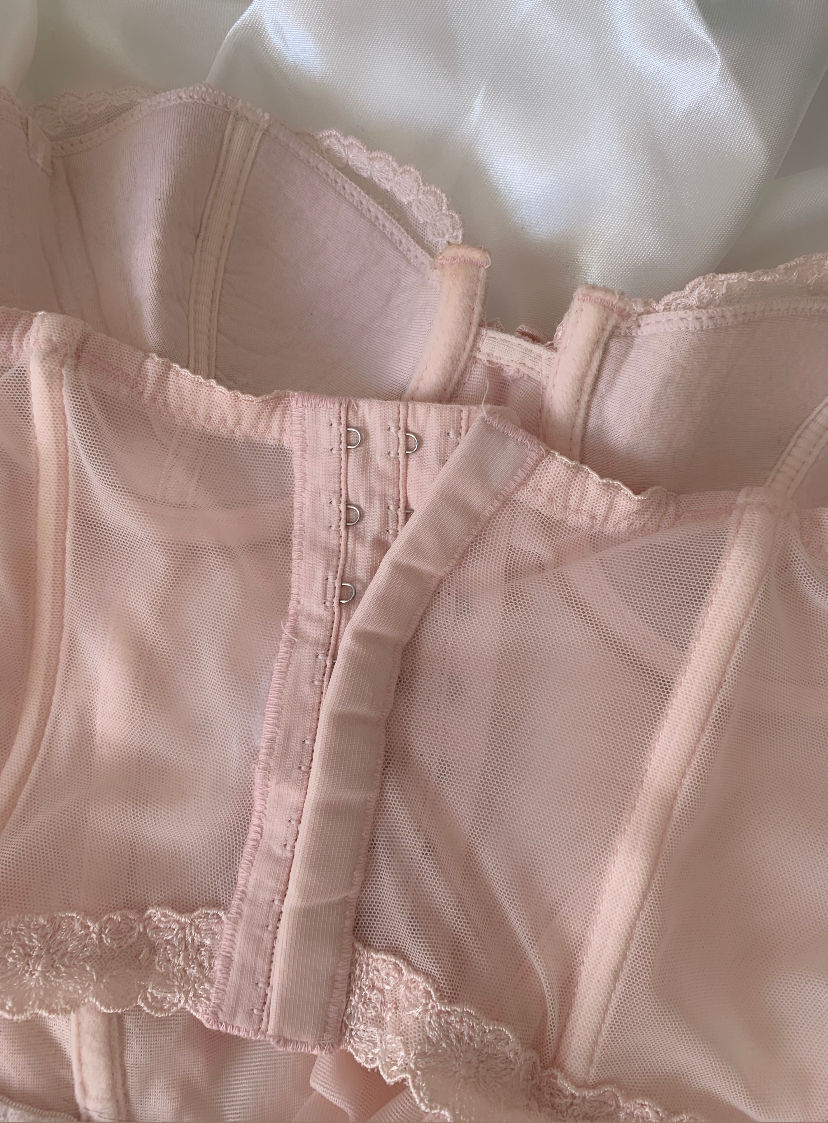 Thumbnail: Corset bustier rose pastel