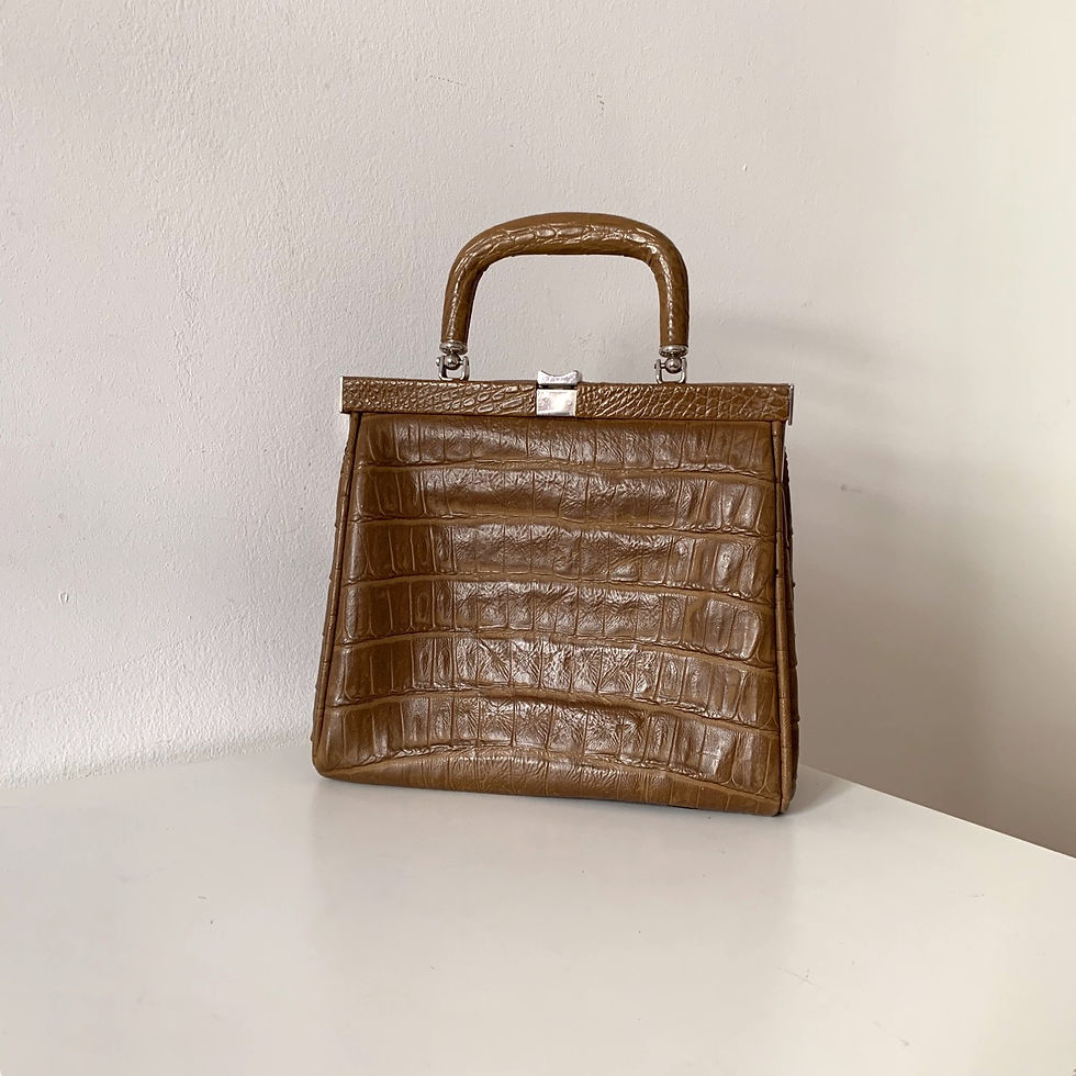 Thumbnail: Imitation crocodile bag